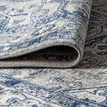 Jerica modern Persian Vintage Medallion Area Rug